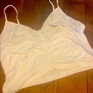 White crop top woman’s SHEIN